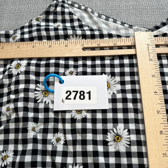 Torrid Daisy‎ Gingham Cami Top 2X Cottage Summer Picnic Dainty Y2K Revival - Picture 7 of 8